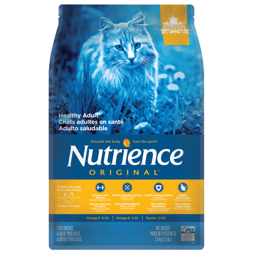 NUTRIENCE Original 2.5KG Healthy Adult Chicken Meal with Brown Rice 經典系列 成貓配方 雞肉+糙米 (C2461)